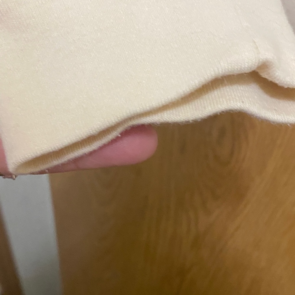 Pale Beige Quarter-Zip Sweater - Picture 6 of 7